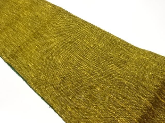 JAPANESE NAGOYA OBI / MAWATA TSUMUGI / WEAVE PATTERN